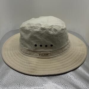 Filson Summer Packer Hat Desert Tan Packable USA Made Travel Outdoor